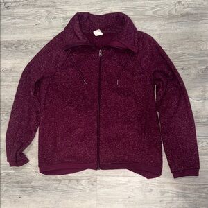 Avia Burgundy Zip-Up Jacket